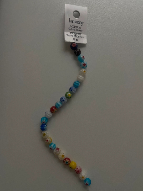 Millefiori Glass Beads