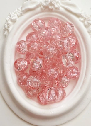 Matériaux DIY : Perles en verre rondes de 10 mm, 30 pièces, état: Neuf sans étiquette, 1,00 €, 1,75 € Protection acheteurs (Pro) incluse