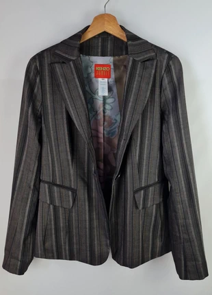 Veste Blazer Kenzo Jungle - Taille 40 (Mesures en photo), marke: Kenzo Jungle, zustand: Sehr gut, größe: L / 40 / 12, 25,00 €, 26,95 € beinhaltet Vinted-Käuferschutz Pro