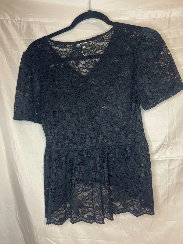 Black Laced Blouse 2