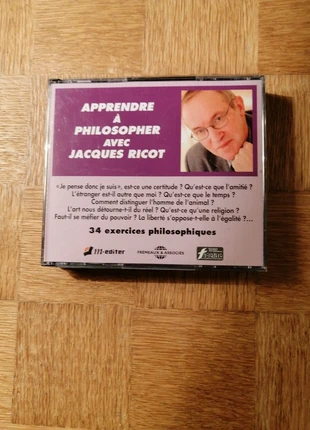 Apprendre A Philosopher Avec Jacques Ricot - 34 Exercices Philosophiques
Jacques RICOT, estado: Muy bueno, 4,00 €, 4,90 € Protección al comprador incluida