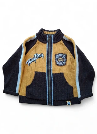 Gilet zippé Tony Boy 4 ans Moutarde Marron, brand: Tony Boy, condition: Very good, size: 4 years / 104 cm, €5.00, €5.95 includes Buyer Protection