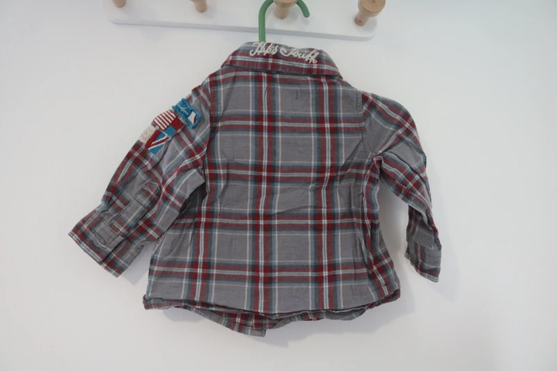Ensemble automne chemise Ikks et pantalon/gilet Obaïbi 3 mois - photo numéro 7
