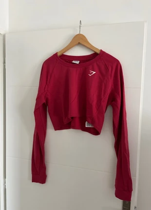 Pull Crop top, brand: Gymshark, condition: Very good, size: L / 40 / 12, €15.00, €16.45 includes Buyer Protection