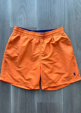 Short de Bain Ralph Lauren / Maillot de Bain RL Orange Logo Bleu - Taille M, brand: Ralph Lauren, condition: Very good, size: M, €49.90, €53.10 includes Buyer Protection Pro