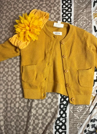 Gilet bébé moutarde, marke: Cuddles & Smiles, zustand: Neu, größe: 1-3 Monate / 56, 3,00 €, 3,85 € inklusive Vinted-Käuferschutz