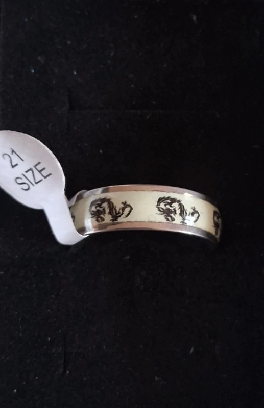 Bague homme taille 21💙Fête des Pères💙 - photo numéro 2