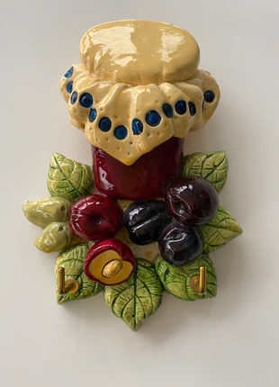 Grande patère artisanale vintage - Manufacture Vallauris, marque: Vintage, état: Neuf sans étiquette, 15,00 €, 16,45 € Protection acheteurs incluse