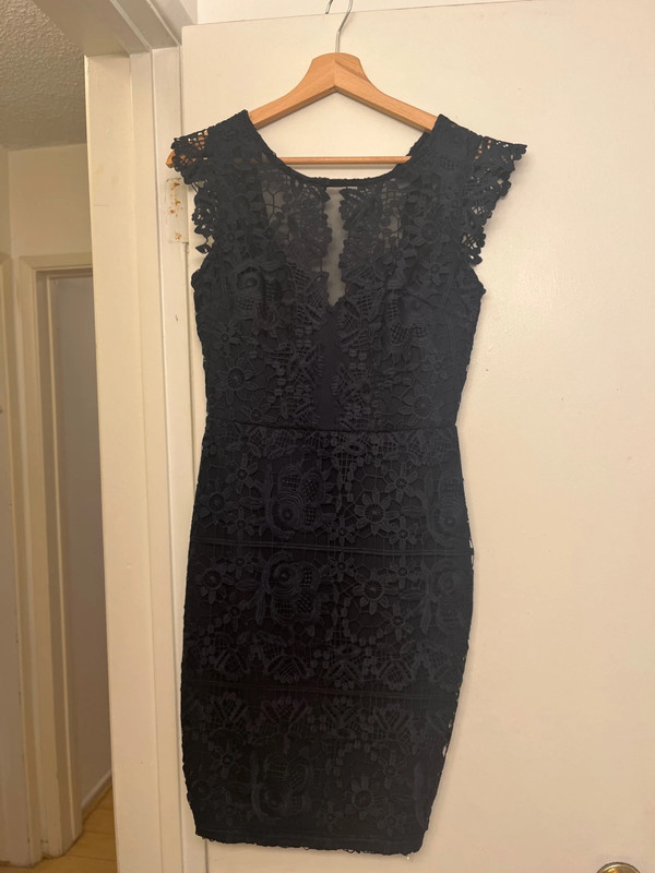 Lipsy London Navy Dress