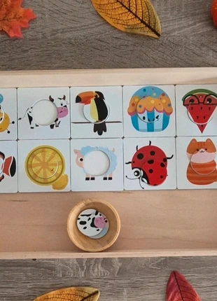 Jeux d'association cartes animaux, marque: Montessori, état: Très bon état, taille: Taille unique, 7,90 €, 9,00 € Protection acheteurs incluse
