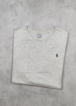 T-shirt manches courte Ralph Lauren gris, 100% coton - Taille XXL, marque: Ralph Lauren, état: Très bon état, taille: XXL, 15,00 €, 16,45 € Protection acheteurs incluse