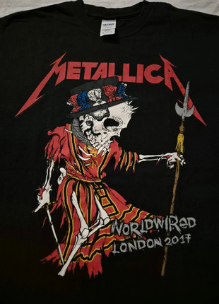 Tee shirt Metallica 2017 Tour, marque: Gildan, état: Neuf avec étiquette, taille: M, 35,00 €, 37,45 € Protection acheteurs incluse