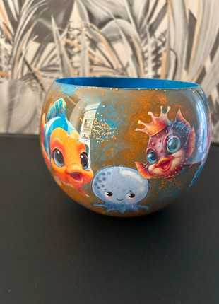 Vaas “ diep in de zee “ handmade, brand: Handmade, condizioni: Buone, €4.00, €4.90 include la Protezione acquisti