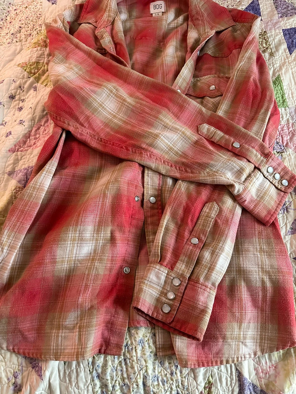 urban outfitters bdg oversized flannel 2