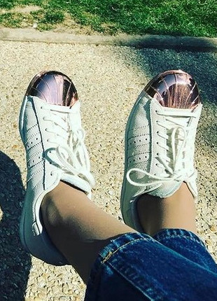 Adidas superstar bout metal or rose Vinted