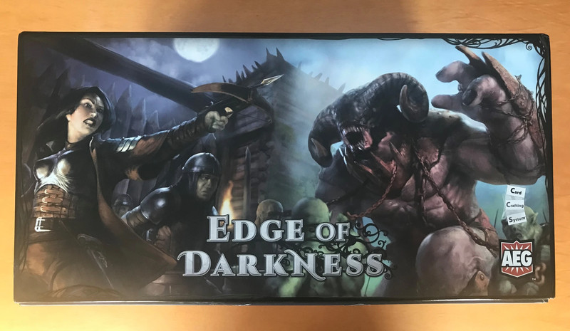 Edge of Darkness - Gioco da tavolo - Board game - Kickstarter KS - 2019 - Raro 4