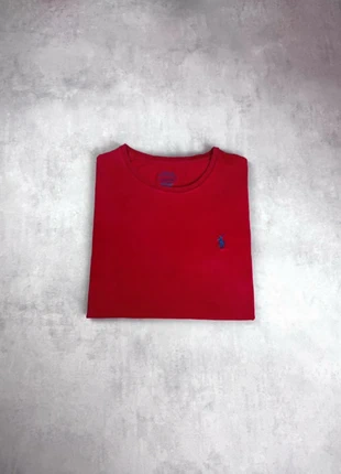 T-shirt homme Ralph Lauren rouge logo brodé bleu col rond taille S, marke: Ralph Lauren, zustand: Gut, größe: S, 12,00 €, 13,30 € inklusive Vinted-Käuferschutz