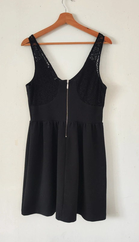 Robe noir cache cache femme taille 42 - photo numéro 2
