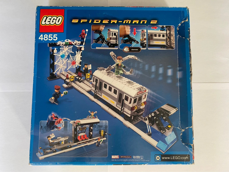 Lego spider man 2 train rescue sale