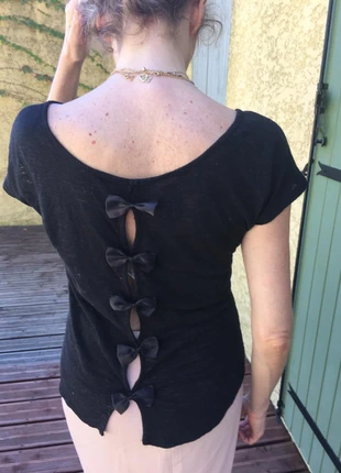 Top noeuds dos, état: Bon état, taille: M / 38 / 10, 4,00 €, 4,90 € Protection acheteurs incluse