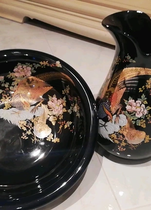 Brocca con lavamani anni '80, estado: Muy bueno, 35,00 €, 37,45 € Protección al comprador incluida