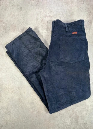 Pantalon Vintage En Velours Côtelé / Corduroy rustler bleu marine corduroy droit et taille 36X30, marque: Vintage Dressing, état: Très bon état, taille: W36 | FR 46, 9,00 €, 10,15 € Protection acheteurs (Pro) incluse