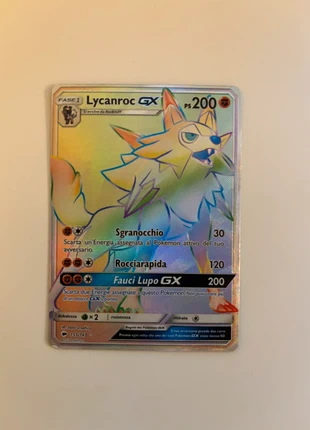 Lycanroc GX (BUS 155), marke: Pokémon, zustand: Sehr gut, 10,00 €, 11,20 € inklusive Vinted-Käuferschutz