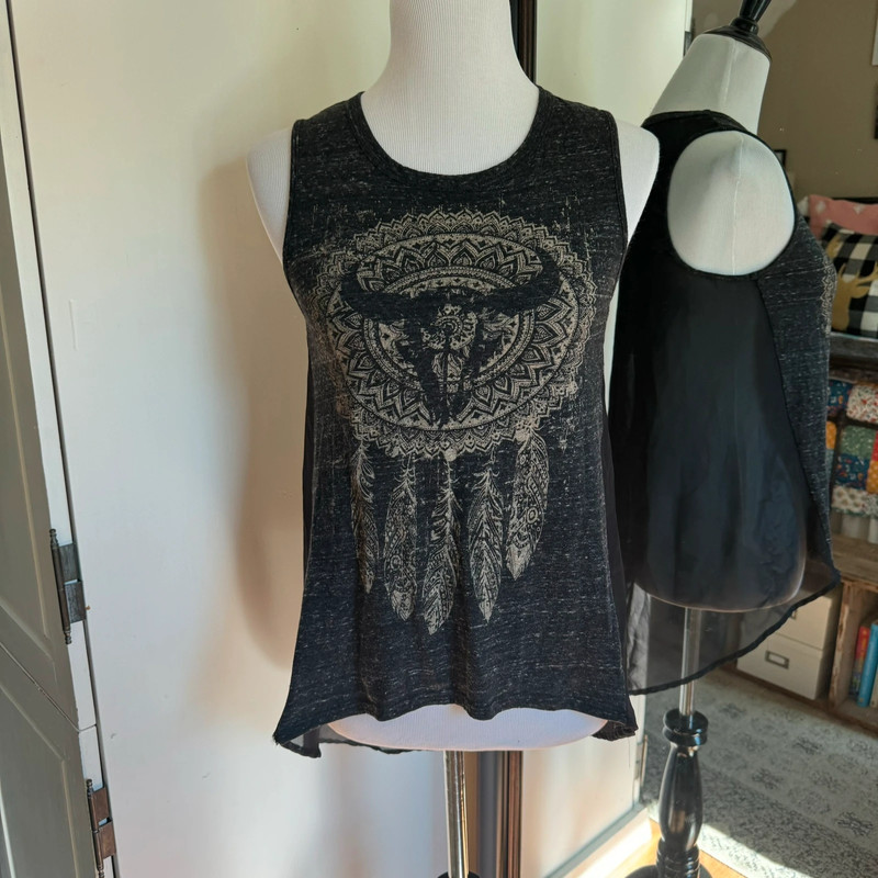 One Clothing Small Black Tank 1