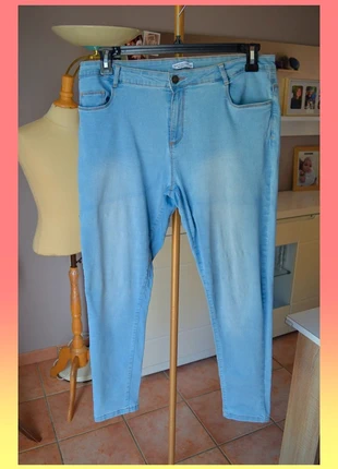 Jean skinny Fashion Private Company Xxl bleu clair, marque: Fashion Private Company, état: Très bon état, taille: XXL / 44 / 16, 13,00 €, 14,35 € Protection acheteurs (Pro) incluse