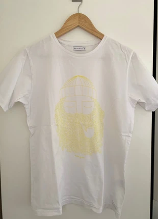 T-shirt homme blanc col rond homme modèle Smocking pipe - Bask in the sun - Taille M, marca: Bask in the sun, estado: Muito bom, tamanho: M, €15.00, €16.45 inclui Proteção do Comprador