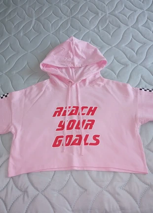 Top formula 1 f1 de manga comprida carapuço croptop rosa vintage reach your goals carros corrida, marca: Lefties, estado: Novo sem etiquetas, tamanho: S / 36 / 8, €10.00, €11.20 inclui Proteção do Comprador