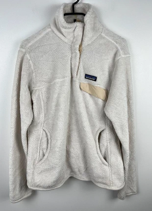 Polaire 1/4 zip Patagonia Taille M femme blanc, brand: Patagonia, condition: Very good, size: M / 38 / 10, €40.00, €42.70 includes Buyer Protection Pro