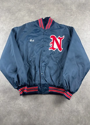 Veste teddy vintage taille L homme Birdie made in USA nylon varsity jacket - JAC0644, brand: Varsity, condizioni: Ottime, taglia: L, €20.00, €21.70 include la Protezione acquisti Pro