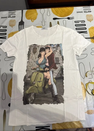 maglietta maniche corte lupin, zustand: Sehr gut, größe: L, 5,00 €, 5,95 € inklusive Vinted-Käuferschutz