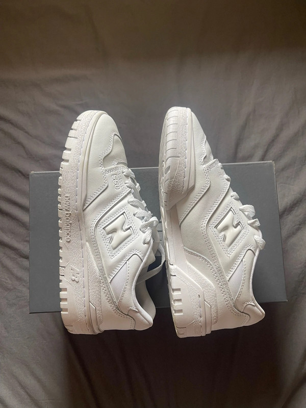 New balance 550 hot sale brancas