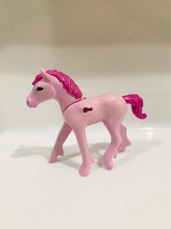 Licorne cheval rose playmobil animaux princesse fée 1