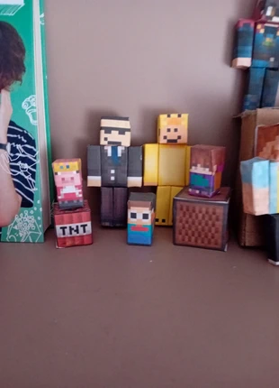 Cubitos minecraft Dsmp, marca: Minecraft, estado: Muy bueno, tamaño: Talla única, 3,00 €, 3,85 € Protección al comprador incluida