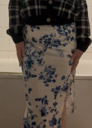 Thigh slit summer skirt, brand: Shein, condition: New without tags, size: L / 12, £2.00, £2.80 includes Buyer Protection