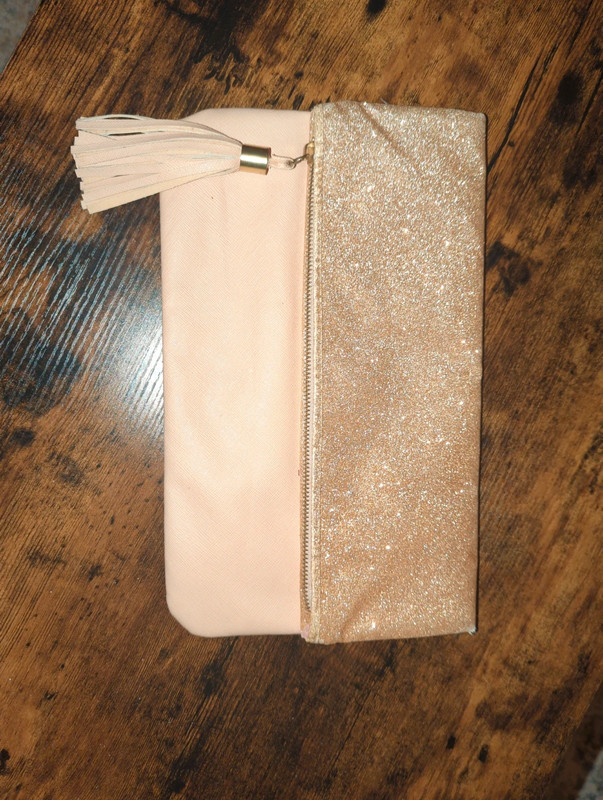 Matalan silver sale clutch bag