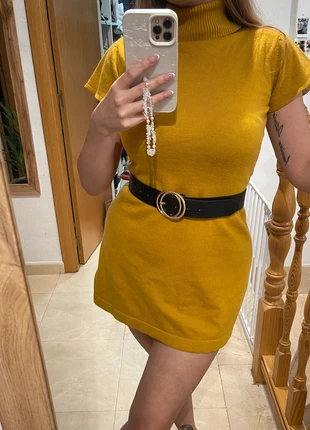 Vestido de punto con cuello alto, marque: Local, état: Très bon état, taille: M / 38 / 10, 8,00 €, 9,10 € Protection acheteurs incluse