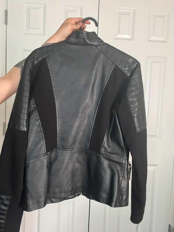 Faux leather jacket 2