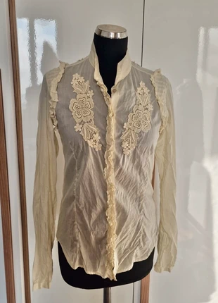 Anna Rita N camicia vittoriana in cotone 42, marke: AnnaRita N, zustand: Neu, größe: M / 38 / 10, 55,00 €, 58,45 € inklusive Vinted-Käuferschutz