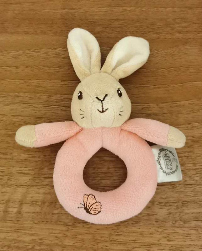 Beatrix Potter Peter Rabbit My first flopsy bunny ring rattle Vinted