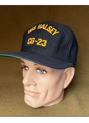 Casquette US Navy USS Halsey CG-23 Seal Seabees veste caque Airborne marine USMC, merk: New Era, staat: Heel goed, maat: L, € 39,00, € 41,65 inclusief Kopersbescherming