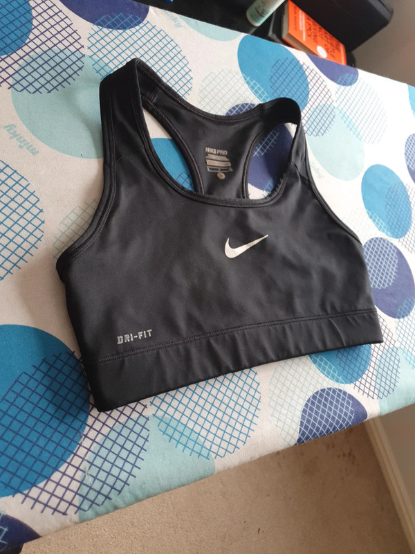 Nike Pro size small black sports bra