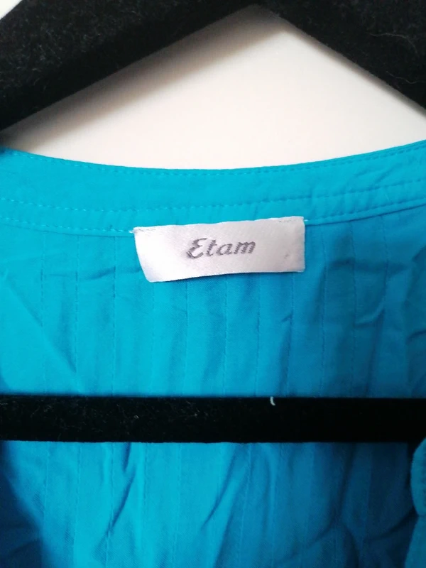 Tunique Turquoise Etam M - photo numéro 2