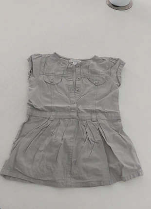 Robe grise, marca: Kitchoun, estado: Muito bom, tamanho: 12-18 meses / 80 cm, €1.50, €2.28 inclui Proteção do Comprador
