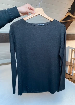 Pull fin Zara noir taille S, merk: Zara, staat: Heel goed, maat: S / 36 / 8, € 8,00, € 9,10 inclusief Kopersbescherming