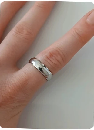 Bague argentée tendance en acier inoxydable, marque: Tendance, état: Très bon état, taille: 16,9 mm, 1,10 €, 1,86 € Protection acheteurs (Pro) incluse