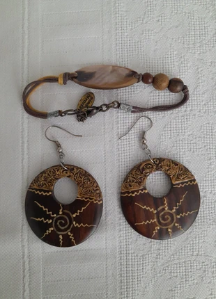 Lot BO + bracelet bous et nacre, estado: Muito bom, €5.00, €5.95 inclui Proteção do Comprador